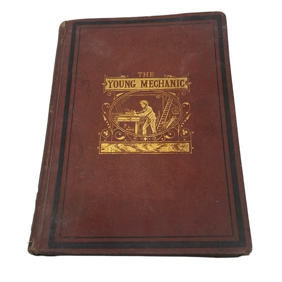 Vintage book The Young Mechanic